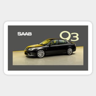 SAAB 9-3 - brochure Sticker